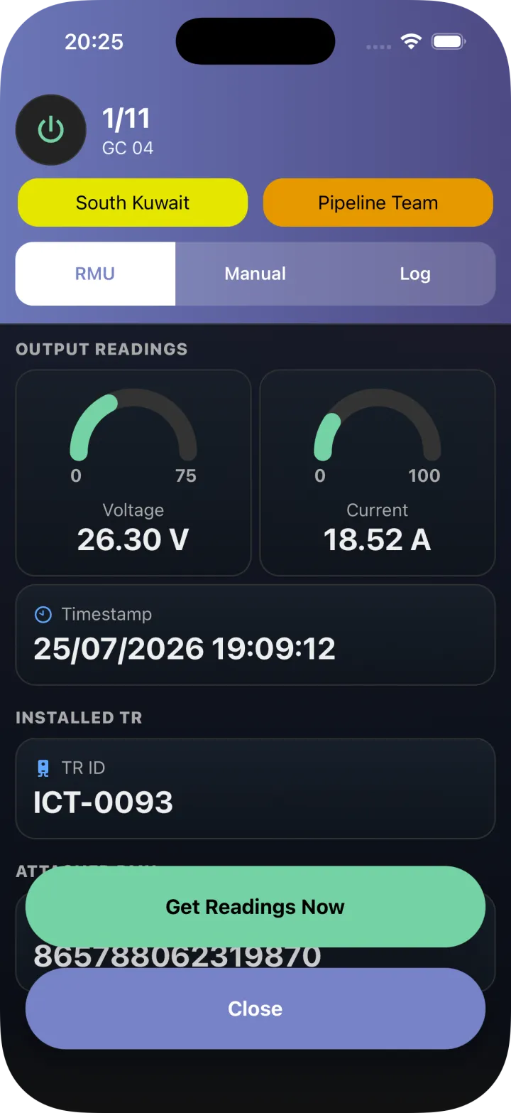 remoteCP mobile place details view